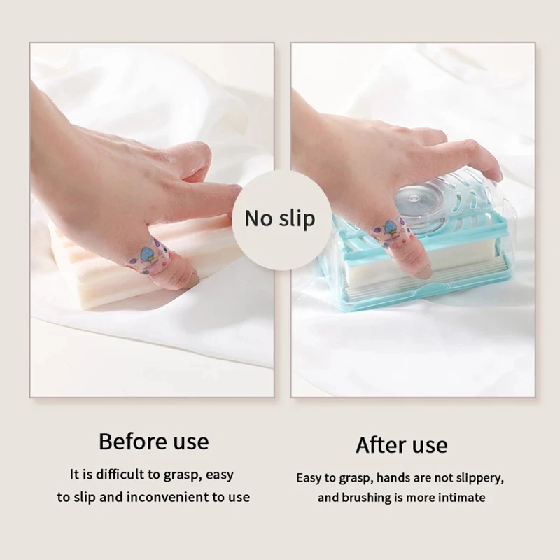 Self-Draining Soap Dish Holder with Roller