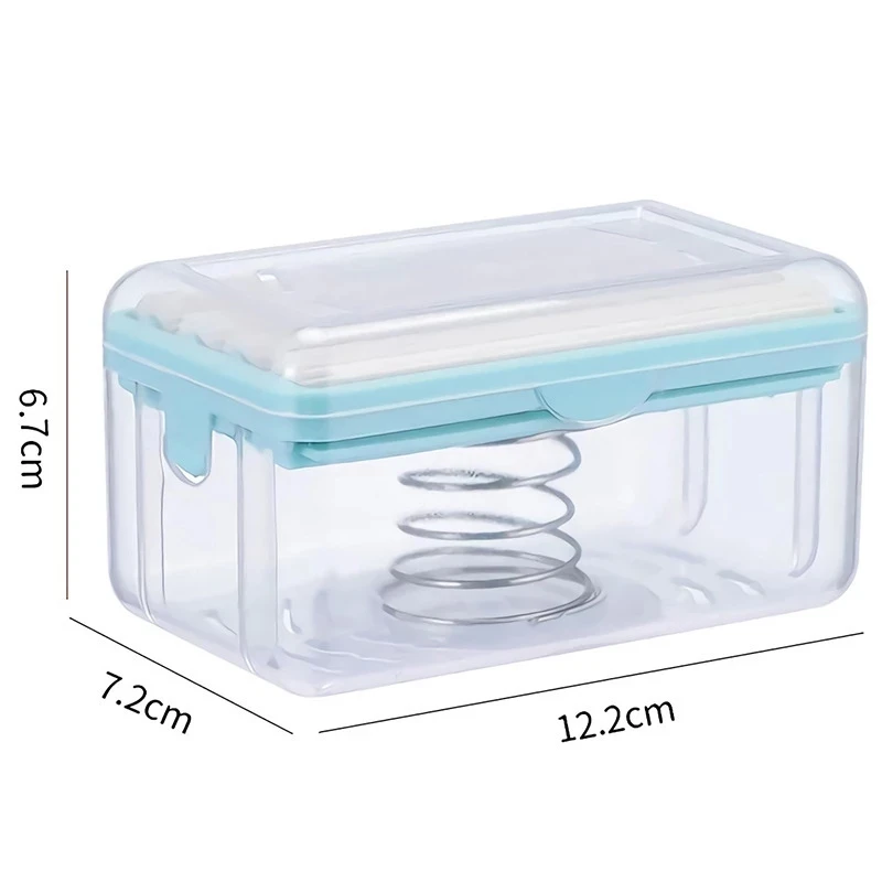Self-Draining Soap Dish Holder with Roller